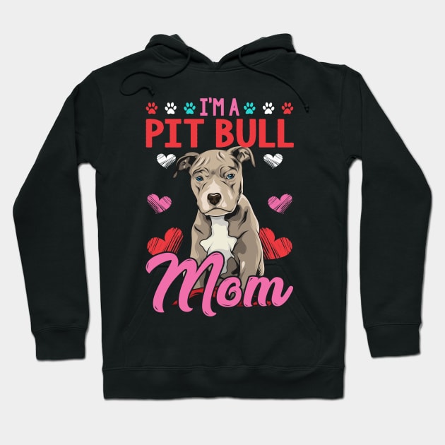 PIT BULL MOM Hoodie by savariya